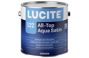 Lucite 122 All-Top Aqua satin